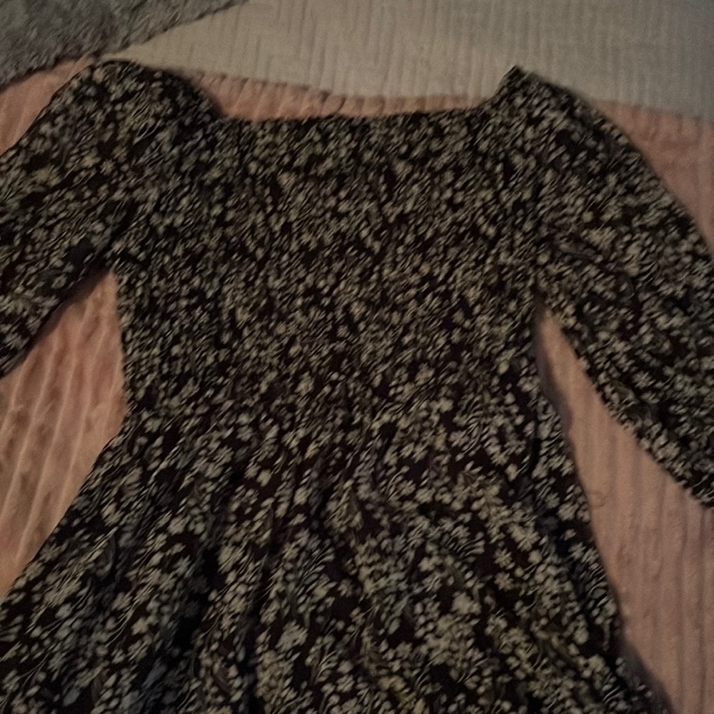 Cute long sleeve floral dress